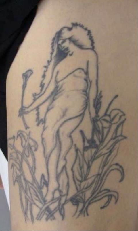 Dövme Sildirme Önce 6